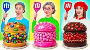 Кулинарный Челлендж# Я против Бабушки # Фантастическая Кулинарная Битва от Multi DO Challenge