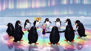 🐧🧚♀️ ПИНГВИНЫ И ФЕЯ: Волшебная дружба на краю света!