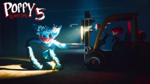 Время игр с Поппи# Глава 5 — СМЕРТЬ Хагги Вугги + сцена погони (геймплей 03)