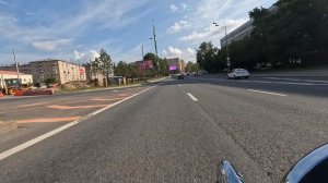 ТТК-Варшавка-Чертановская. Москва. Мотопрогулка. Вечер.