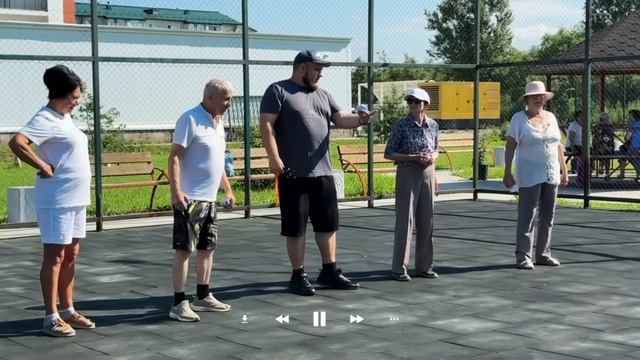 Спортивное утро в ГБУ «Долголетие»