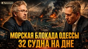 Александр Артамонов | МОРСКАЯ БЛОКАДА ОДЕССЫ: 32 СУДНА НА ДНЕ