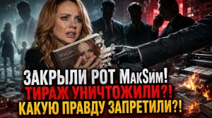 Большие дяди закрыли рот МакSим: тираж уничтожили из-за угроз семье! Какую правду запретили печатать