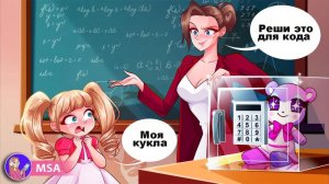 Мама хочет чтобы я была гением, но мне только 5 | Моя анимированная история