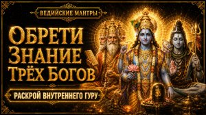 ОБРЕТИ ЗНАНИЕ ТРЁХ БОГОВ И РАСКРОЙ ВНУТРЕННЕГО ГУРУ | Мантра Гурур Брама