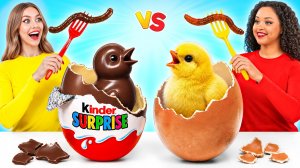 Челлендж. Шоколадная Еда vs Настоящая еда | Смешные Рецепты с Едой от Multi DO Challenge