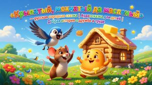 🐦🐭✨ «Крылатый, мохнатый да масленый» — русская народная сказка | Аудиосказка для детей