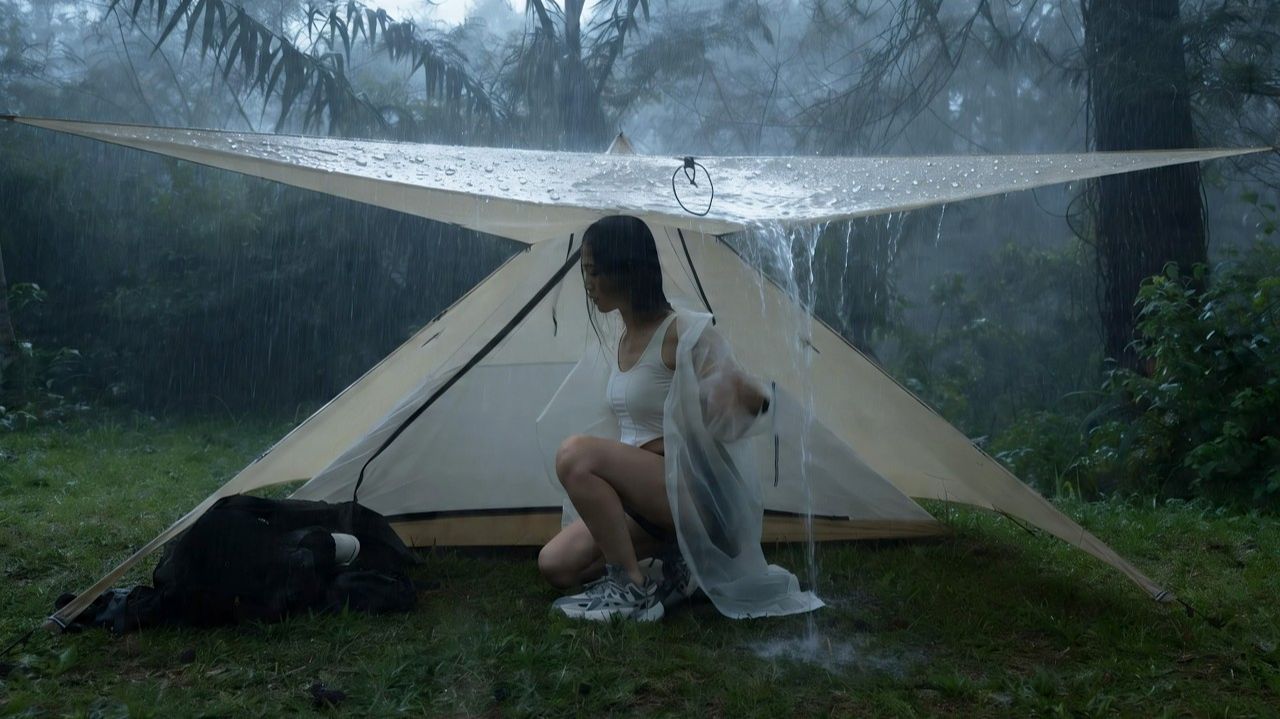 ХУДШИЙ ЛИВЕНЬ, КОТОРЫЙ Я КОГДА-ЛИБО ПЕРЕЖИВАЛ 😱⛈️ КЕМПИНГ В ОДИНОЧКУ ПОД ГРОЗОЙ И ГРОМ. смотреть онлайн