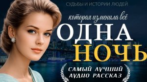 «ОДНА НОЧЬ» — Жизненная история о любви, прощении и выборе, меняющем судьбу   Аудио рассказ