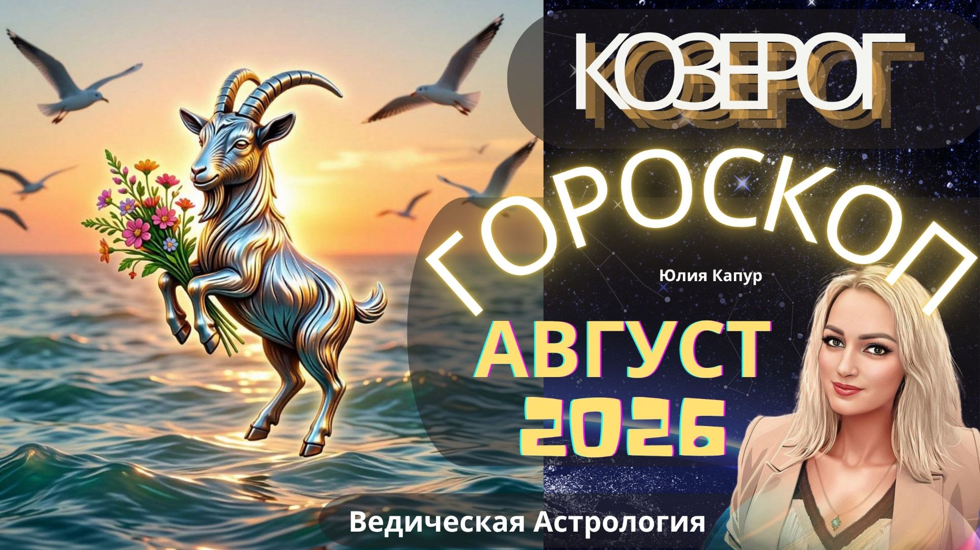 Козерог Гороскоп на Август 2026 года. От Юлии Капур смотреть онлайн