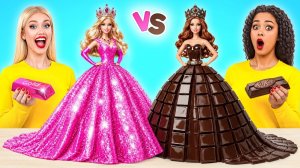 Челлендж. Шоколадная Еда vs Настоящая еда # Вкусные Кухонные Лайфхаки от Multi DO Challenge