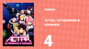 Астра, затерянная в космосе 1 сезон 4 серия «Звезда надежды» (аниме-сериал, 2019)