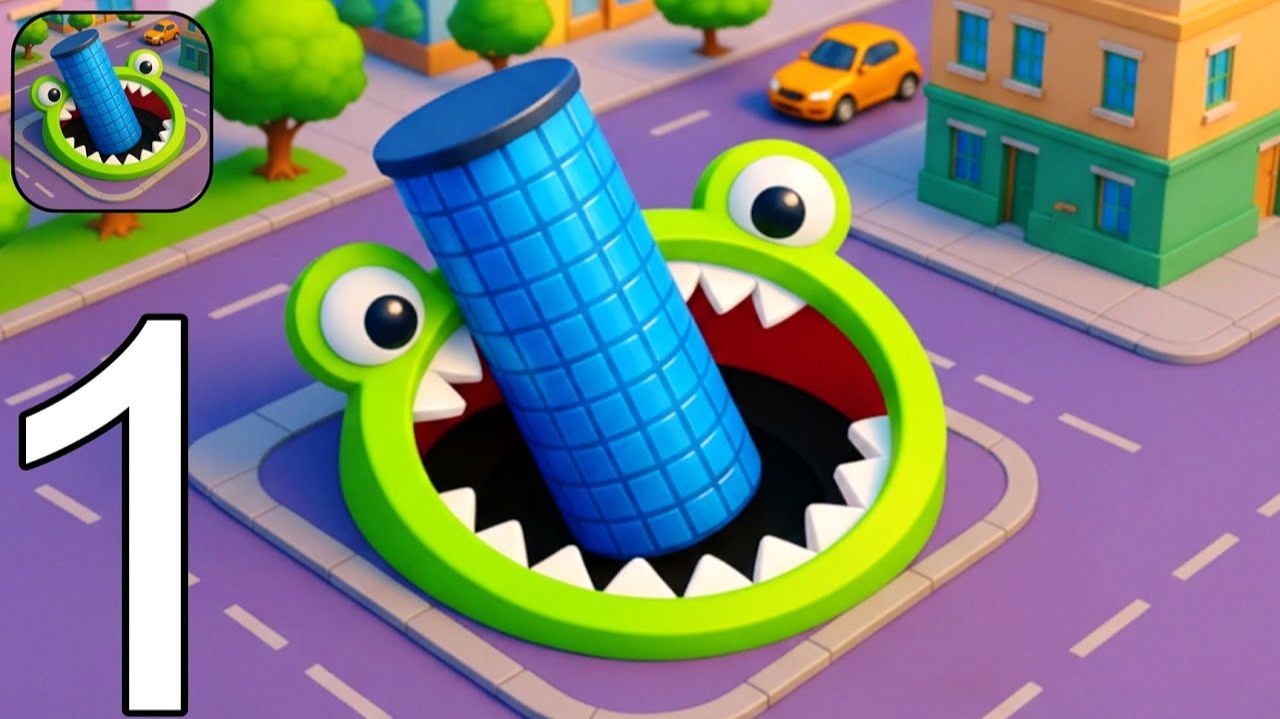 HOLE.IO — ПРОХОЖДЕНИЕ ИГРЫ #1 | ОБУЧЕНИЕ | НОВАЯ ИГРА ДЛЯ ANDROID И iOS смотреть онлайн