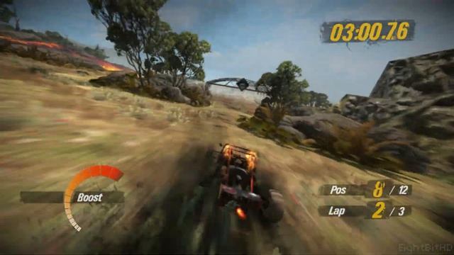 MotorStorm: Pacific Rift [PS3] Buggie Gameplay (Lunar-Tec Rollcage) смотреть онлайн
