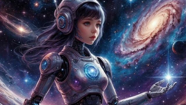 Velvet Pulse AI - космическая музыка, нейросеть, ИИ смотреть онлайн