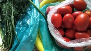 Мои покупки ларёк фрукты и овощи