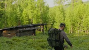 РЫБЫ НЕТ, НО ЕСТЬ МЕДВЕДЬ! ТАЕЖНЫЙ БЫТ И НОЧЕВКА У РЕКИ. #иди лесом