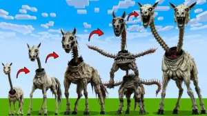 Все фазы жуткой лошади в Майнкрафт! 🐴😱