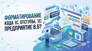 Форматирование кода 1С, отступы, платформа 1С 8.5.
