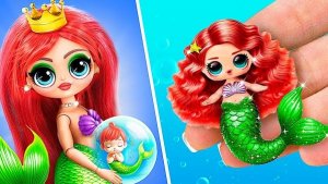 Русалочка Ариэль / Новый Эпизод / 31 идея для кукол ЛОЛ