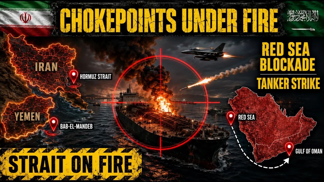 Iran Proxies SHUT DOWN Red Sea; Iran ATTACKS Tankers Near Hormuz Strait смотреть онлайн