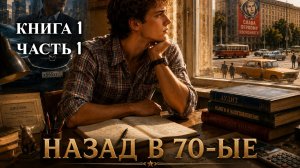 НАЗАД В 70-ЫЕ | КНИГА 1 (Часть 1 ИЗ 3) ПОПАДАНЕЦ | АУДИОКНИГА | ФАНТАСТИКА | #аудиокнига #фантастика
