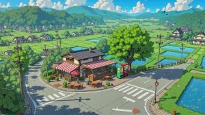 Японская Деревня Lo fi City🌃 Lofi Beats для сна, расслабления Lofi music Lofi Live Лофи Хип Хоп
