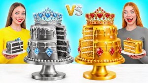 Укрась Торт Челлендж # Золотой vs Серебряный от Multi DO Challenge