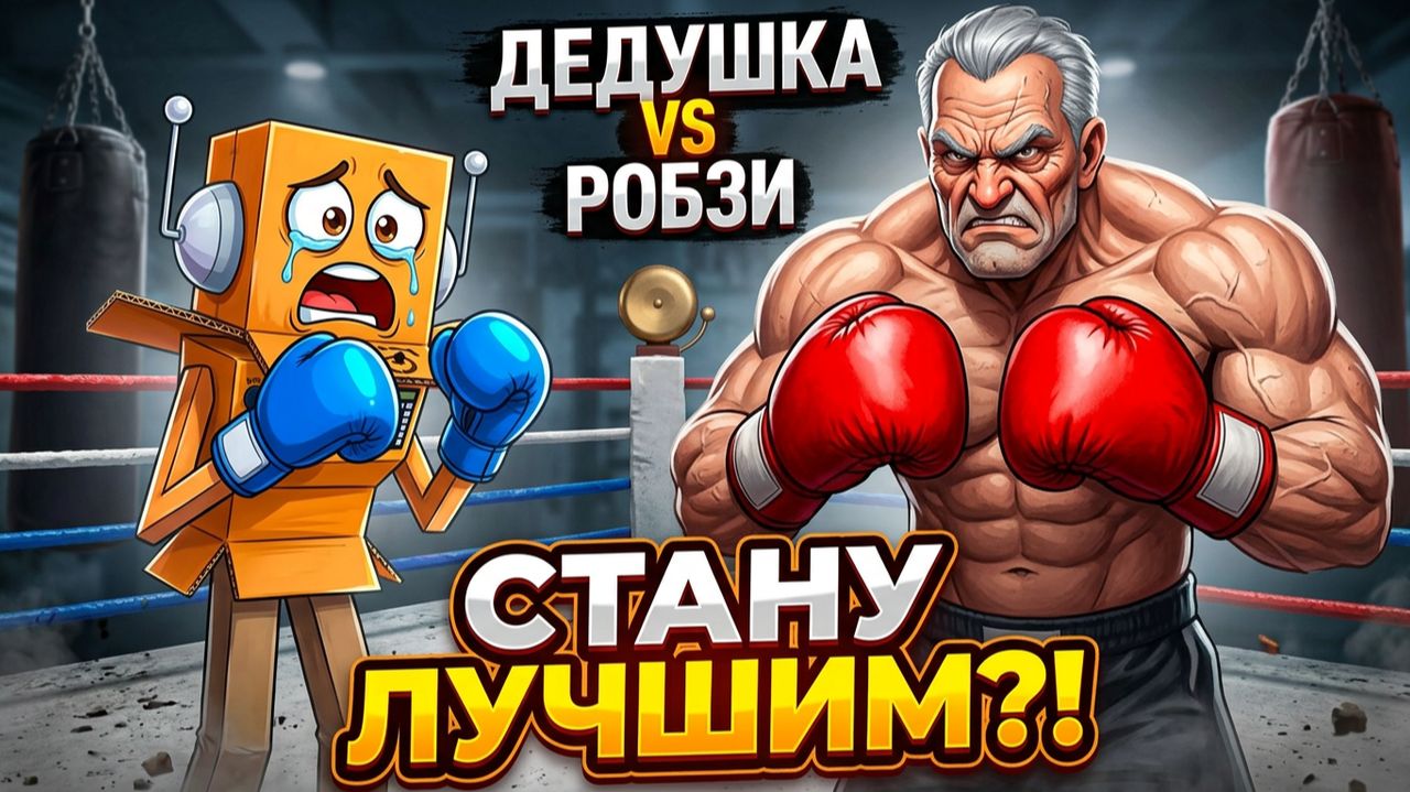 Я ДОКАЖУ ДЕДУШКЕ ЧТО ОН НЕ ПРАВ и Я СТАНУ БОКСЁРОМ! РОБЛОКС смотреть онлайн