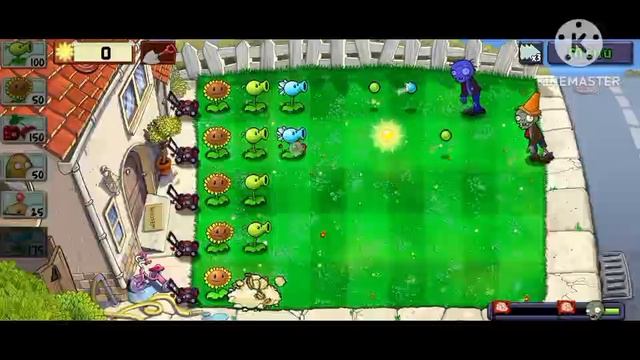 PvZ Ultimate #1 уровни 1-1 по 1-10 прохождение без комментариев смотреть онлайн