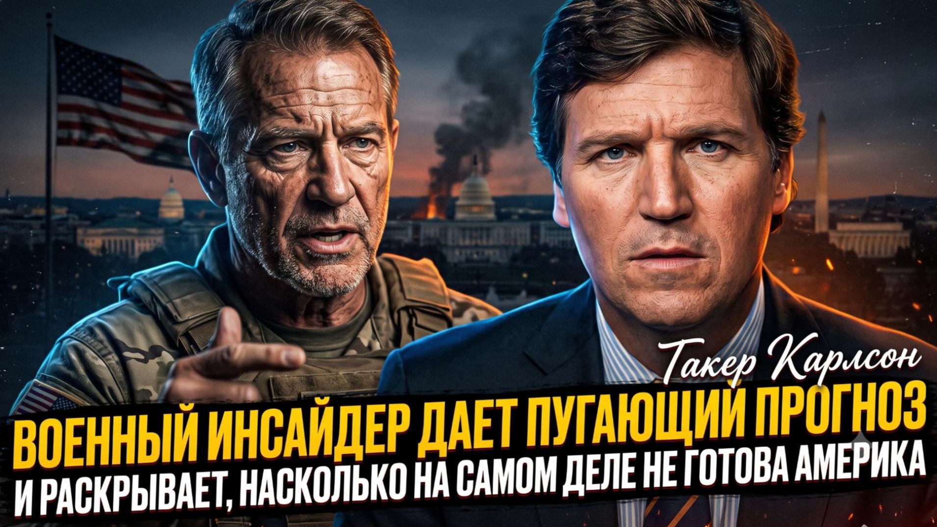 🎙️Такер Карлсон | Военный инсайдер раскрывает, насколько Америка действительно неподготовлена смотреть онлайн