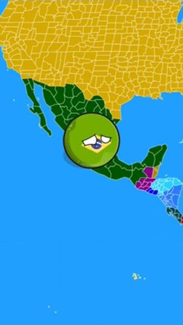 Что если бы мексика и бразилия поменялись местами #animation #country #countryballs #кантриболлз смотреть онлайн