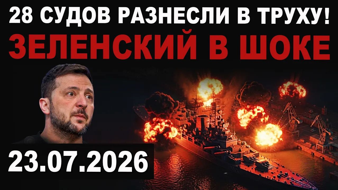 МОЩНО РАЗНЕСЛИ. ВС России уничтожили 28 судов ВСУ смотреть онлайн