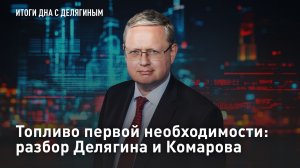 Топливо первой необходимости: разбор Делягина и Комарова