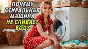 Почему стиральная машина не сливает воду