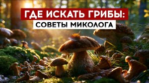 Где искать грибы: советы миколога