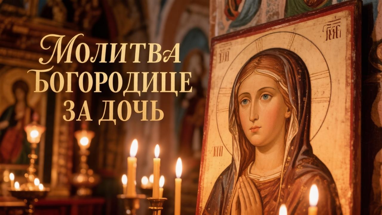 Сильная молитва Богородице за дочь🙏