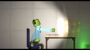 Велосипедист против геймера (Melon Playground)