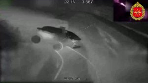 Боевая работа операторов войск беспилотных систем в н.п. Белицкое