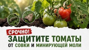 Отличное средство от минирующей моли на томатах