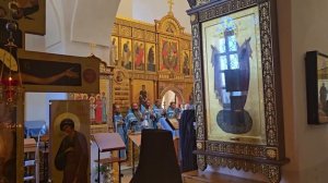Праздничная Литургия в Горненском монастыре в день Казанской Богородицы