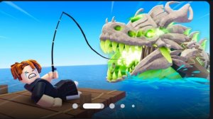 Сегодня играем в игру в роблоксе лови рыбу 🐟