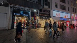 Стамбул вечерняя прогулка Таксим Истикляль Галата и атмосфера ночного города ✨🏙️