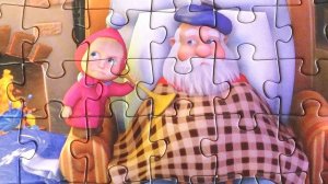 МАША и МЕДВЕДЬ Пазлы детские мультики