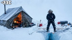 24 часа при -73°C | Экстремальное выживание в Арктике