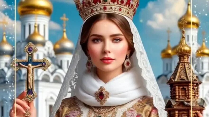 С именинами,Олечка! Шикарная музыкальная открытка. смотреть онлайн