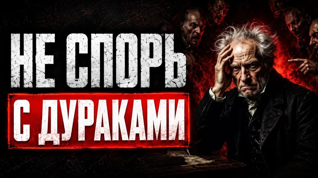 Как УМНЫЕ люди общаются с ДУРАКАМИ (Философия Шопенгауэра) смотреть онлайн