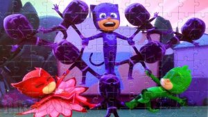 Герои в масках и Ниндзялино - Собираем пазлы для детей PJ Masks