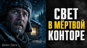 Свет в окне заброшенного леспромхоза