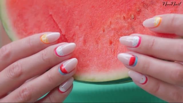Летний маникюр. Мастер-класс от NEONAIL смотреть онлайн